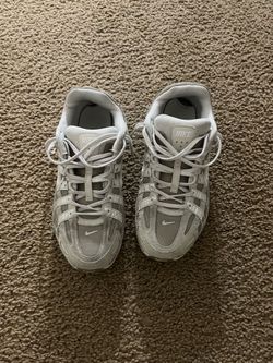 Nike P-6000 White/Grey M 9 W 11