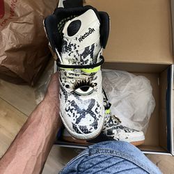 Reebok Melody Eshani Blacktop Pump Wedge