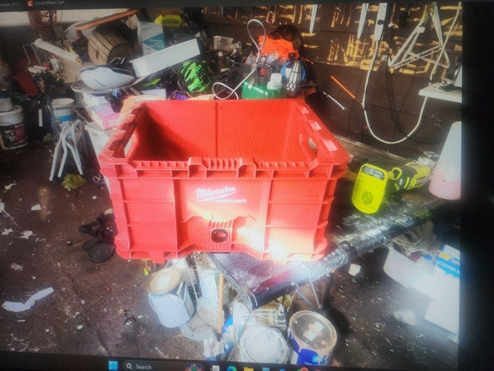 Milwaukee Work Stackable Crate