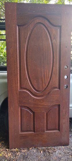# puerta de caoba 36 x80