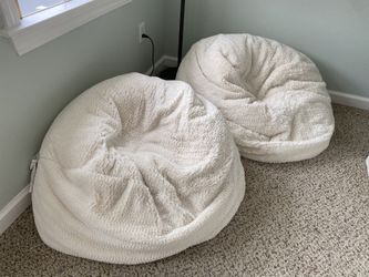 World Market bean bag chairs Set Of 2 for Sale in San Francisco