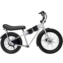 NEW JackRabbit MG Doble 2-Up Micro E-Bike - Silver