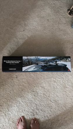 Rhino-Rack ski, snowboard, fishing pole/rod rack