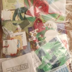 New Holiday Christmas 218 Piece Gift Bags, Boxes, Wrap Paper, Ribbons, Types, Lots of Stuff All $25