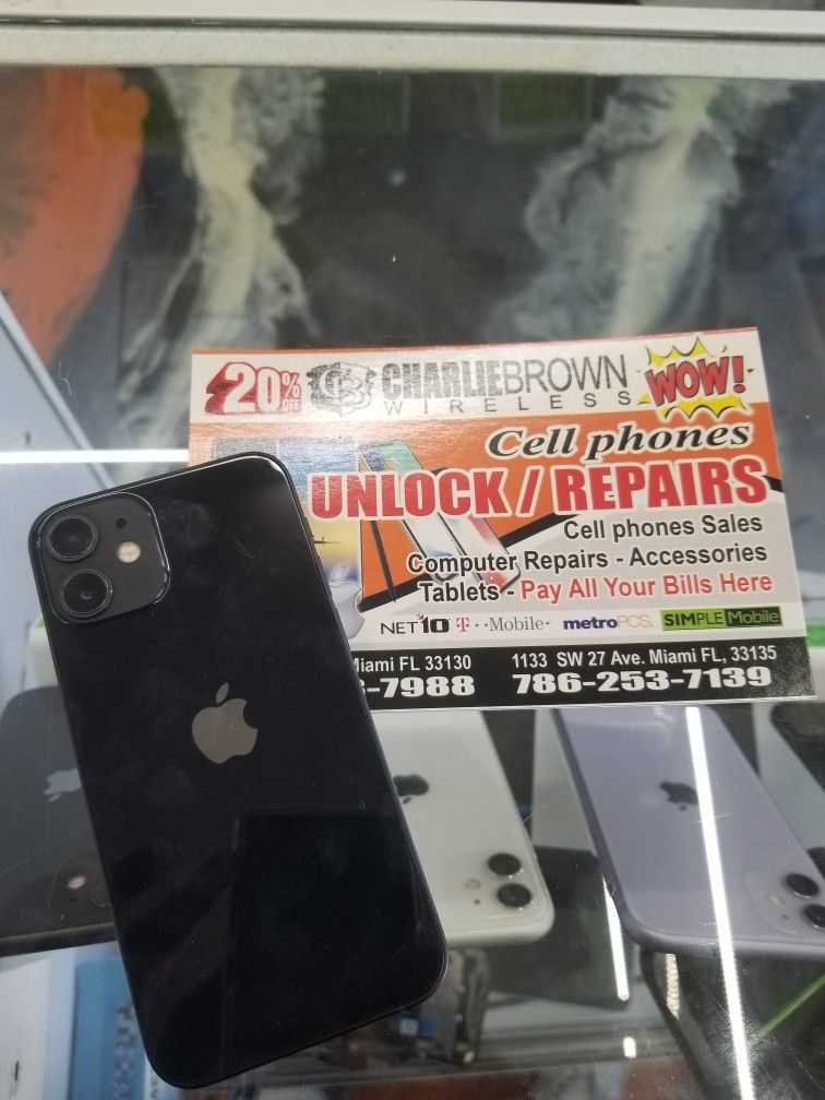 iPhone 12 Mini Tmobile Services 64gb