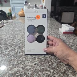 Air Tag Holder With Key Ring