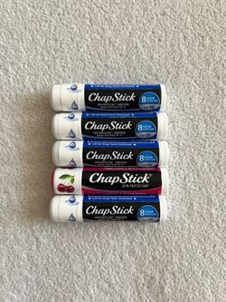 5 NEW Chapstick Brand UV Protection SPF Lip Balm