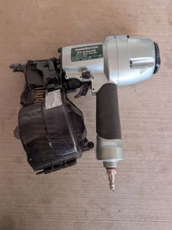 Metabo Coil Siding Nailer and DeWalt Nails