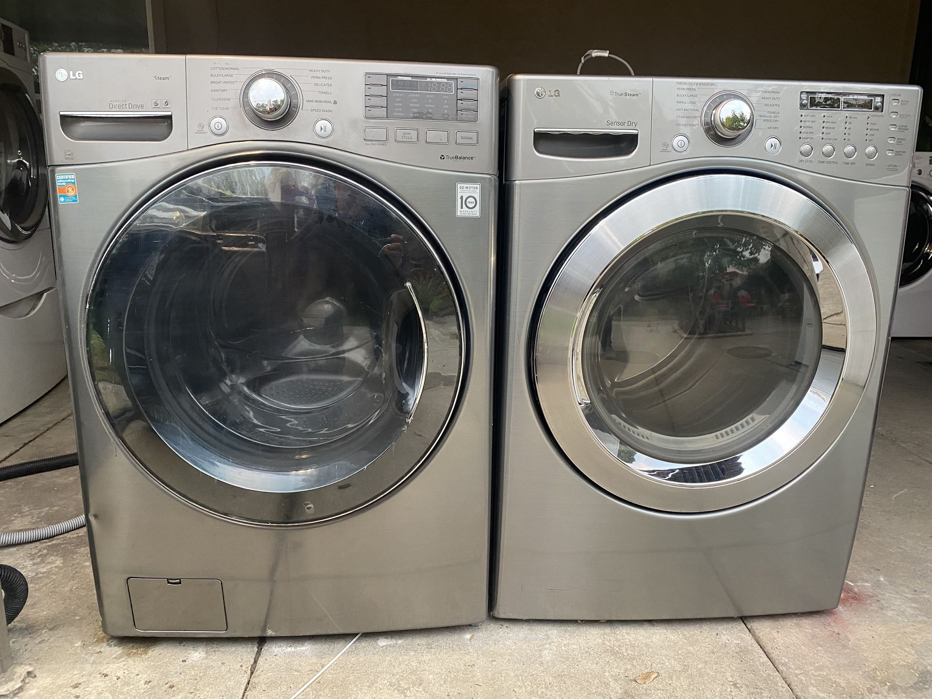 LG Washer And Gas Dryer