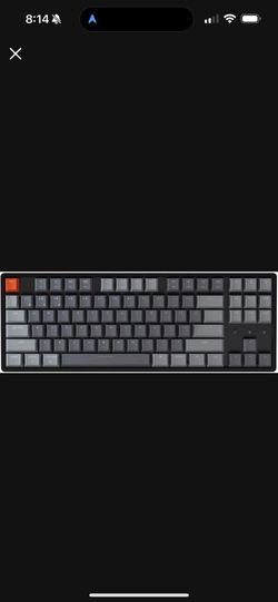 Keychron K8 Tenkeyless Wireless Mechanical Keyboard for Mac, TKL Bluetooth RGB Backlight Multitasking Type-C Wired Gaming Keyboard for Windows with Ga