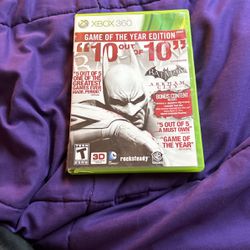 Batman Xbox 360 Game