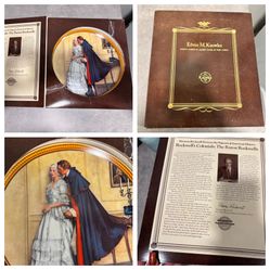 Norman Rockwell’s Fine China collectible plate 