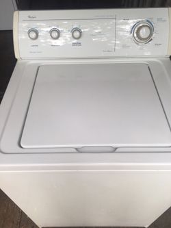WHIRLPOOL WASHING MACHINE WASHER WORKS LOOKS GREAT ALL HOSES INC