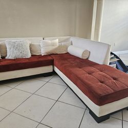 Sofa Couch Suede Material 