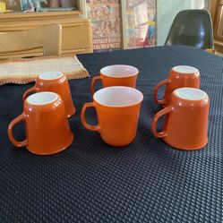 Pyrex Vintage D Mug Handles 6 Total Nos 