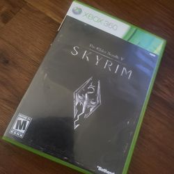Xbox 360 Skyrim 