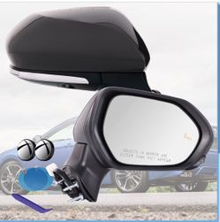 Passenger Side Mirror Compatible with Toyota Camry 2018-2024