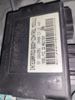 GM Integrated Body Control Module