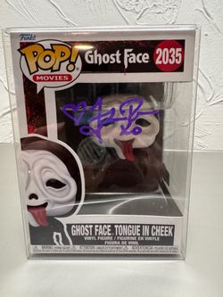 Ghost Face autographed Funko Pop