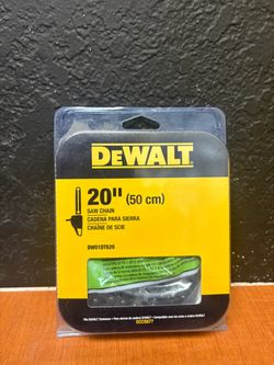 DEWALT 20 in. Chainsaw Chain 68 Drive Link DW01DT620 saw chain