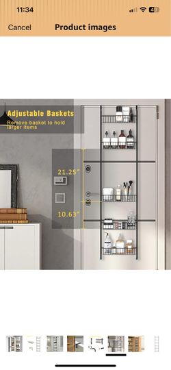 Over the Door Pantry Organizer