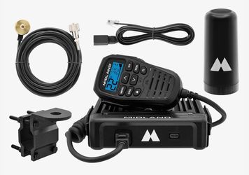 Brand New Midland MXT575VP4-KIT 50W MicroMobile GMRS Two-Way Radio | Extended Range Bundle
