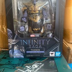 Bandai S.H.Figuarts Thanos Five Years Later 2023 Infinity Saga Figure New InHand