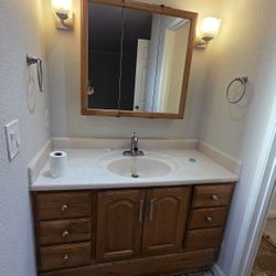 Brown Vanity NEGOTIABLE 
