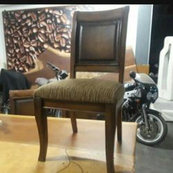 Wood Fabric Chairs
