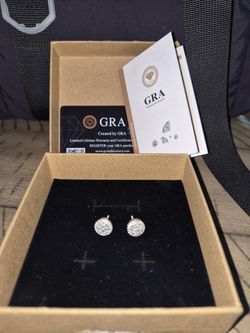 Moissanite Stud Earrings