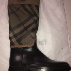 Brand new authentic Burberry rain boots