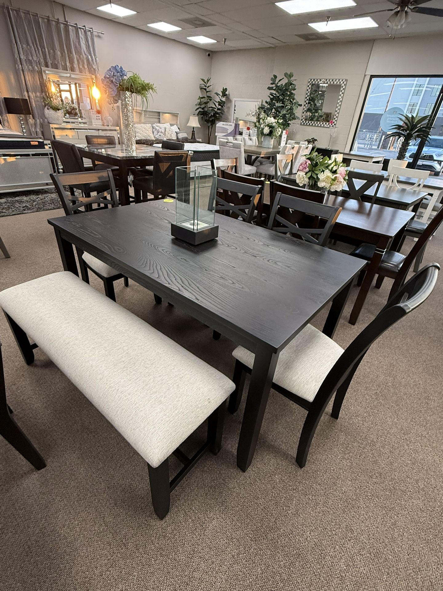 6 Pc Dining Table 