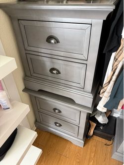 Grey Mathis Nightstands x 2