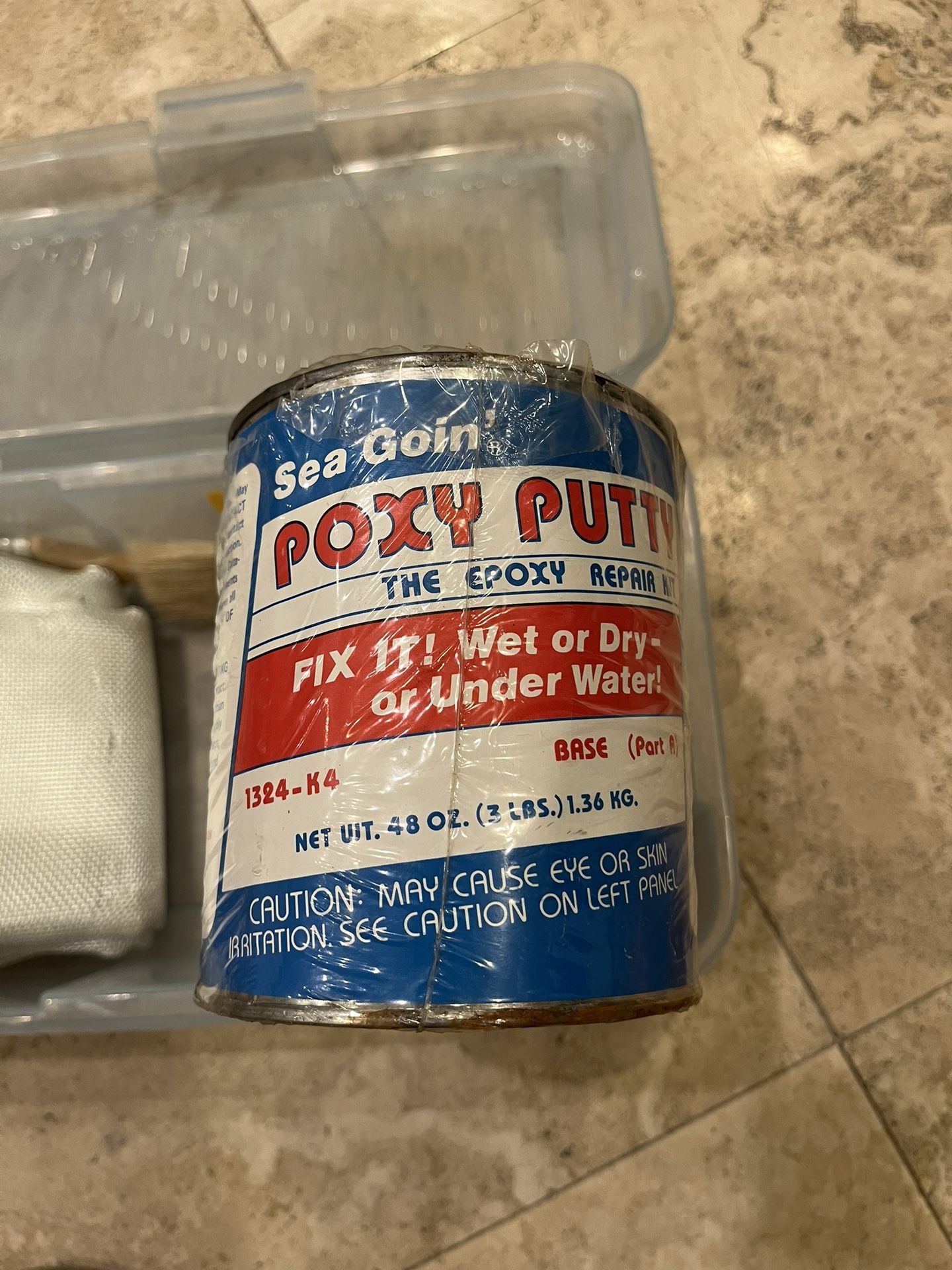2-part Epoxy | Sea Goin Poxy Putty | Boat Repair Kit