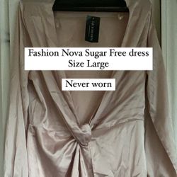 Fashion Nova Sugar Free Dress