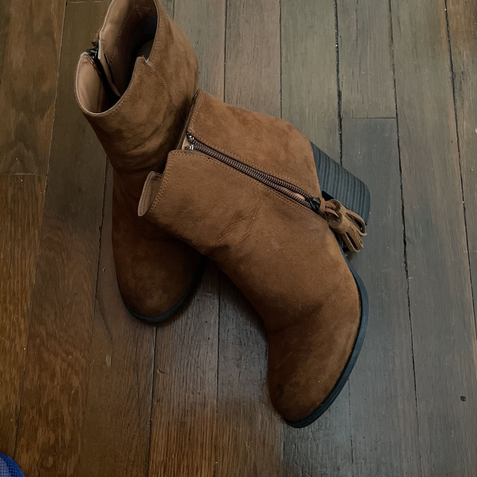 Tan Boots