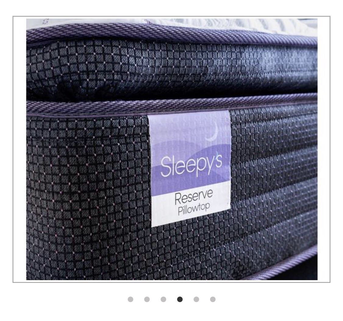 Brand New Luxury Plush Pillowtop Mattress Sleepy s Reserve 15.5