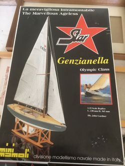 Star Olympic class 1:32 scale model made in Italy
