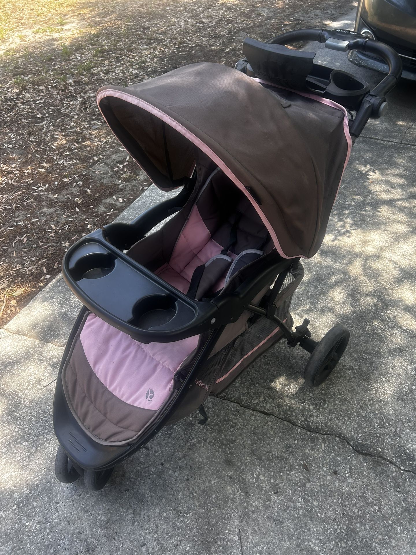 Pink Jogging Stroller