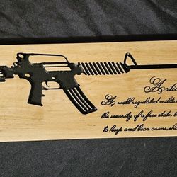 Engraved 2A Wall Art