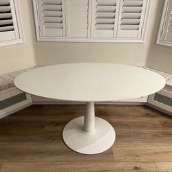 White Dining Table 
