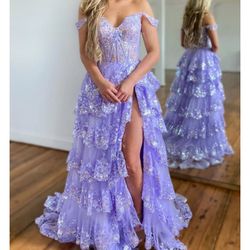 Purple Prom Dress