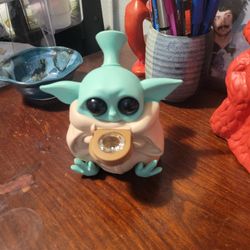 Baby Yoda Silicone Pipe