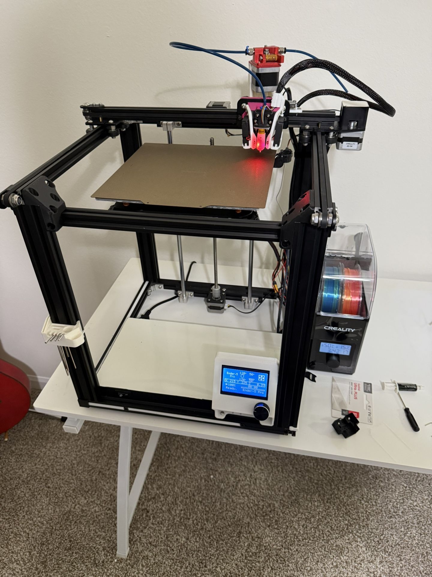 Ender 5 Pro 3D Printer (lots Of Upgrades)