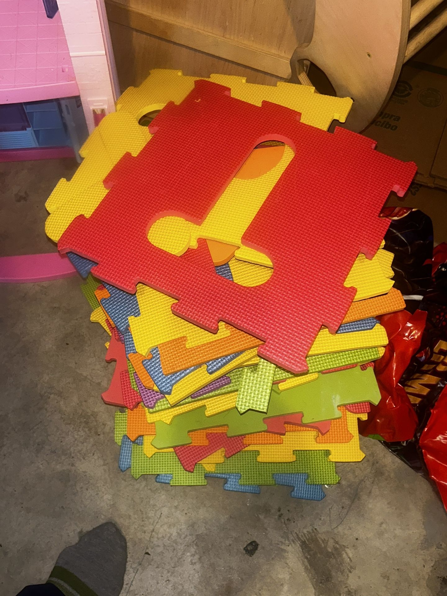 Alphabet Floor Pads