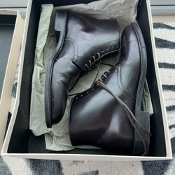 Burberry Men’s Leather Ankle Boots