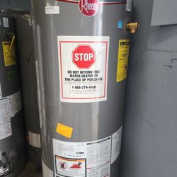 New Water Heater Rheem Performance Platinum 👏 40-gallon 