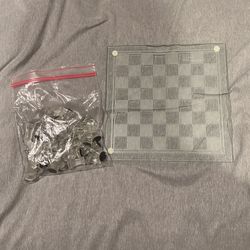 Glass Chess Set