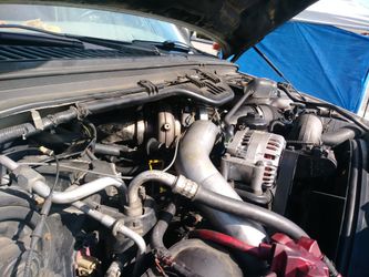 03 Ford F350 6.0 diesel automatic new turbo ingectors transmission