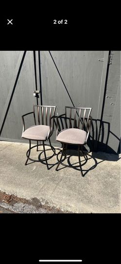 2 Bar Height  Chairs 